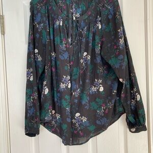 Floral Long Sleeve Blouse